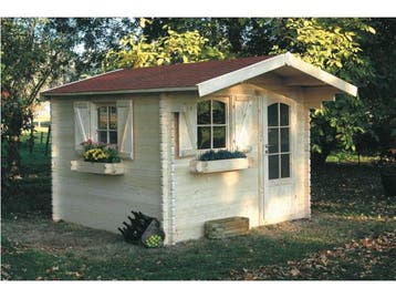 Veiling - Tuinhuis Servoz geimpregneerd 2980X2980X2392 MM, Nieuw