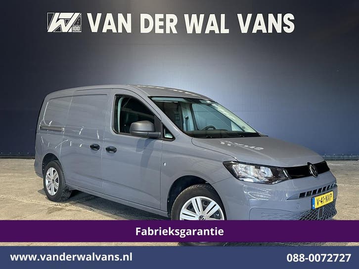 Volkswagen Caddy Cargo Maxi | 2.0 TDI 102pk L2H1, Auto's, Bestelauto's, Dealer onderhouden, Te koop, Handgeschakeld, Diesel, Zilver of Grijs