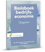 Basisboek bedrijfseconomie opgaven, 9789001889159, Boeken, Studieboeken en Cursussen, Verzenden, Zo goed als nieuw, HBO