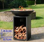 Plancha Grill Amigo - Met houtopslag Ø67cm, Verzenden, Nieuw