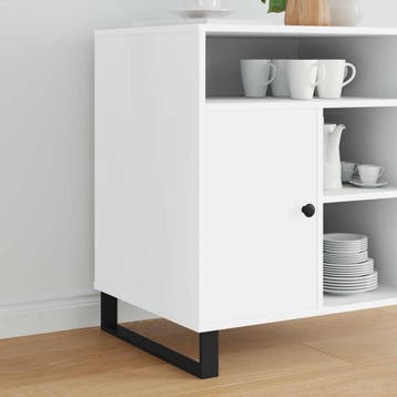 vidaXL Meubelpoten 12 st Zwart 481 x 40,5 x 100 mm IJzer, Doe-het-zelf en Verbouw, Verzenden, Nieuw