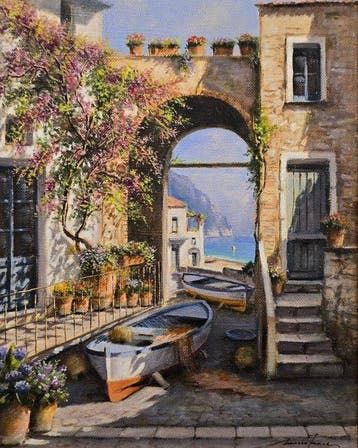 Mario Irace (1951) - Vicolo marino