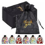 Fako Bijoux - Organza Zakjes Met Print - Thank You - 10x15, Verzenden, Nieuw