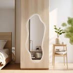 Passpiegel met LED Verlichting en Verwarming 56x150cm -, Ophalen of Verzenden, Nieuw