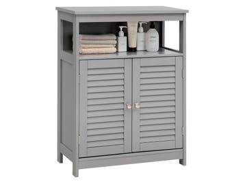 Coast Badkamerkast - Dubbele Deur - Open Plank - 60 x 30,5 x, Verzenden, Nieuw