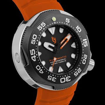 Tecnotempo - Divers 1000M Professional Diver - Automatic, Sieraden, Tassen en Uiterlijk, Horloges | Heren, Nieuw
