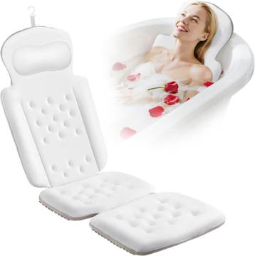 Badkussen Ergonomisch 130cm | Tweedekansje | OP=OP, Ophalen of Verzenden, Zo goed als nieuw, Wit, Overige typen
