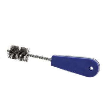 Fittingborstel 23 mm gegolfd staaldraad / met kunststof, Ophalen of Verzenden, Nieuw