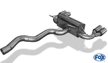 Rieger einddemper geschikt voor BMW 4-Serie F32/F33F36, alle, Auto-onderdelen, Verzenden, Nieuw, BMW