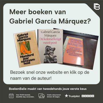 De kolonel krijgt nooit post - Gabriel García Márquez, Verzenden, Zo goed als nieuw, Gabriel García Márquez