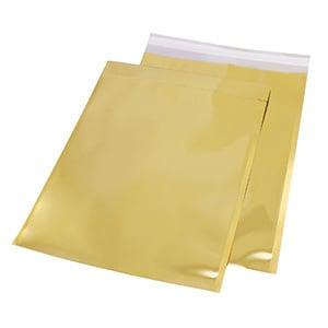 1 x Verzendzak met plakstrook Gold ca. 33x25cm (Geen bubb..., Ophalen of Verzenden, Nieuw