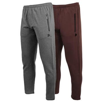 Donnay Donnay Heren - 2-Pack - Joggingbroek rechte pijp Sky, Kleding | Heren, Verzenden, Nieuw