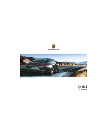 2018 PORSCHE 911 CARRERA | 911 TARGA HARDCOVER BROCHURE, Boeken, Nieuw, Porsche, Author