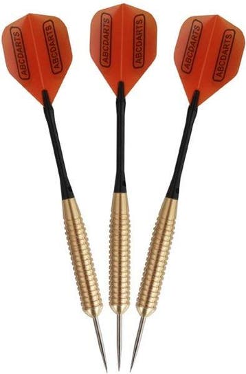 ABC Darts – Brass Darts Supergrip - 23 gram (Dart Pijlen), Ophalen of Verzenden, Nieuw, Pijlen