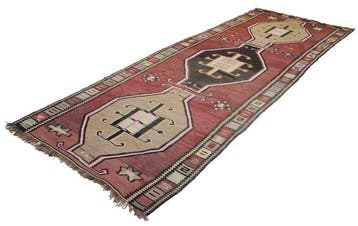 Anatolien Kelim Antik - Vloerkleed - 360 cm - 137 cm -, Nieuw