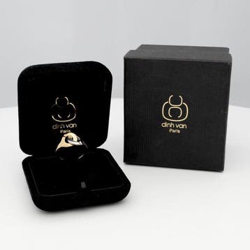 Dinh Van - Ring - Menottes - 18 karaat Geel goud, Platina, Sieraden, Tassen en Uiterlijk, Ringen, Nieuw