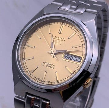 Seiko - Seiko 5 Automatic Day-Date - Zonder minimumprijs -