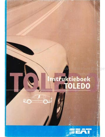 1998 SEAT TOLEDO INSTRUCTIEBOEKJE NEDERLANDS, Auto diversen