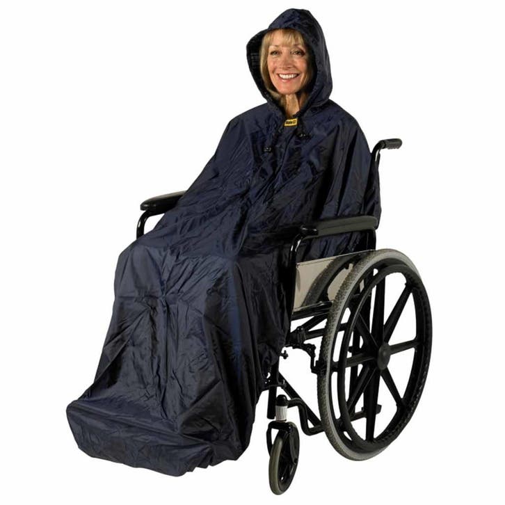 Rolstoelponcho Wheely Mac zonder mouwen Deluxe | Ongevoerd |, Diversen, Brommobielen en Scootmobielen, Ophalen of Verzenden