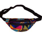 Afrikaanse print heuptasje / Fanny pack - Multicolor kente -, Ophalen of Verzenden, Nieuw