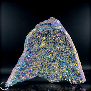 Zeldzamer, prachtig Aura-amethistcluster Geode- 917.41 g