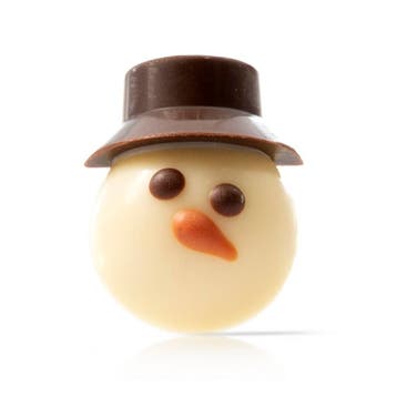 Dobla Chocoladedecoratie Sneeuwpop Mr. Frosty 80st., Verzenden, Nieuw