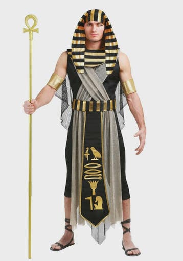 Egyptische Farao & Cleopatra Kostuum Set - Heren & Dames - H, Verzenden, Nieuw