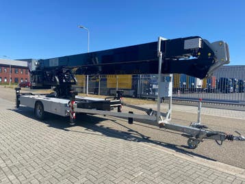 Occasion : AMAK 35.3 aluminium aanhangerkraan, Zakelijke goederen, Ophalen of Verzenden, Kraan