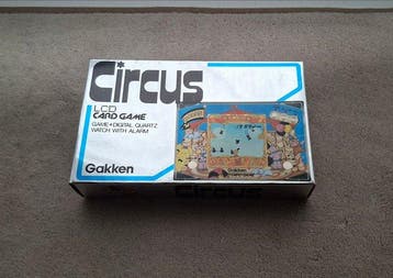 Gakken - LCD Card Game - Circus - Handheld gaming console -, Nieuw