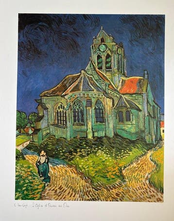 Vincent Van Gogh - LEglise dAuvers sur Oise