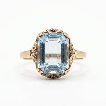 Zonder minimumprijs - Ring - 8 karaat Geel goud - 3,00ct., Nieuw