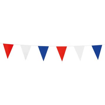 Vlaggenlijn Klein Rood Wit Blauw (3m), Ophalen of Verzenden, Nieuw