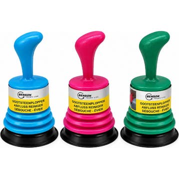 Benson Compacte gootsteenontstopper - ergonomisch ontwerp..., Ophalen of Verzenden, Nieuw