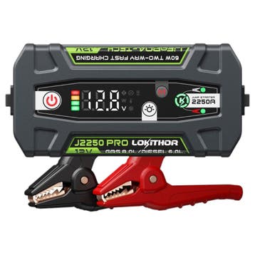 Lokithor J2250 PRO 12V 2250A LiFePO4 Jumpstarter, Verzenden, Nieuw
