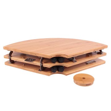 ViaMondo Premium Tafel Redondo Bamboe, Caravans en Kamperen, Ophalen of Verzenden, Nieuw