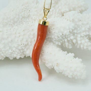Koraal - Zilver, Verguld - Ketting met hanger - CORALLO, Nieuw