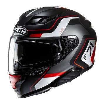 HJC F71 Arcan Zwart Rood Integraalhelm, Motoren, Nieuw met kaartje, HJC, Integraalhelm, Heren