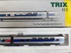 Trix H0 - 23444 - Modeltrein personenwagonset (1) - TGV POS,, Hobby en Vrije tijd, Modeltreinen | H0, Nieuw