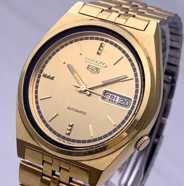 Seiko - Seiko 5 Automatic Day-Date - Zonder minimumprijs -