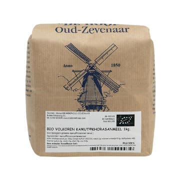 Molen de Hoop Volkoren Kamut Khorasanmeel Biologisch 1kg, Verzenden, Nieuw