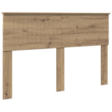 Bedhoofdeinde Eiken Modern | Tweedekansje | OP=OP, Huis en Inrichting, Slaapkamer | Bedden, Bruin, Zo goed als nieuw, Twijfelaar