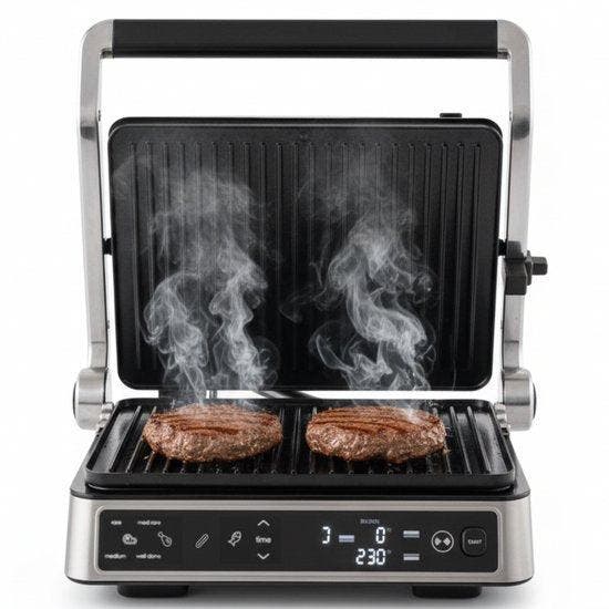 2dekans | Safecourt Kitchen Contactgrill – Paninigrill en, Witgoed en Apparatuur, Vaatwasmachines, Zo goed als nieuw, Ophalen of Verzenden