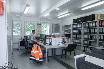 Multi-inzetbare unit! Kantoor/woning/bouwkeet/tuinuis/prefab