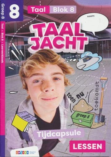 Taaljacht Leerwerkboek Taal blok 8 groep 8, Verzenden, Nieuw