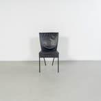 6x Montis Spica Stoel Zwart Leder - Zwart Frame, Huis en Inrichting, Stoelen, Ophalen, Nieuw, Zwart, Leer