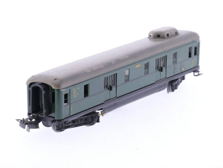 Schaal H0 Märklin 346/4 .6 goederen wagen #P33, Hobby en Vrije tijd, Modeltreinen | H0, Overige typen, Gebruikt, Märklin, Analoog