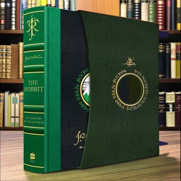 J. R. R. Tolkien (illustrated by Tolkien) - The Hobbit,, Antiek en Kunst