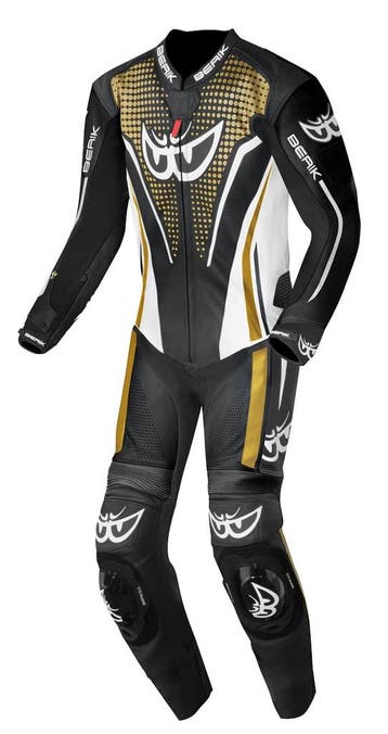 Berik RSF-TECH PRO Perforated Zwart Wit Brons 1-Delig, Nieuw met kaartje, Overall, Berik, Heren