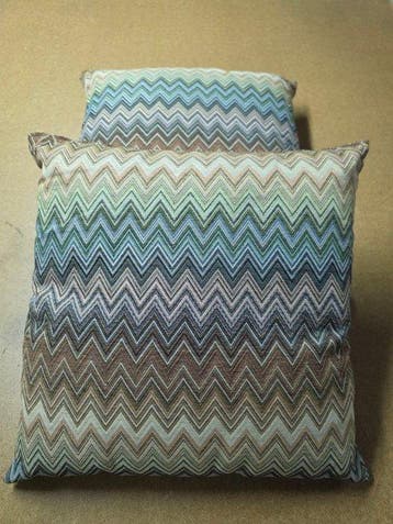 Coppia di Cuscini Chevron Missoni 50x50cm - Kussen (2)