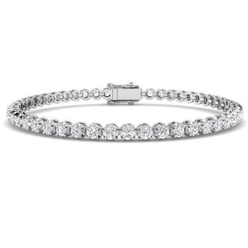 Tennis armband Platina - 2.25ct. tw. - Diamant - 81 stuks